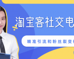 某站内部课程：淘宝客社交电商裂变，精准引流和粉丝裂变模式详解（共6节视频）-升阶有道