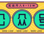 公众号矩阵实战1年多,20多个公众号,关注数70W左右,每个月收益大概在8-12W-升阶有道