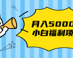 搏金汇小白福利网赚项目,长久稳定月入5000-升阶有道