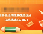 黄岛主引流课：百家号视频精准引流玩法，日涨精准粉200+-升阶有道