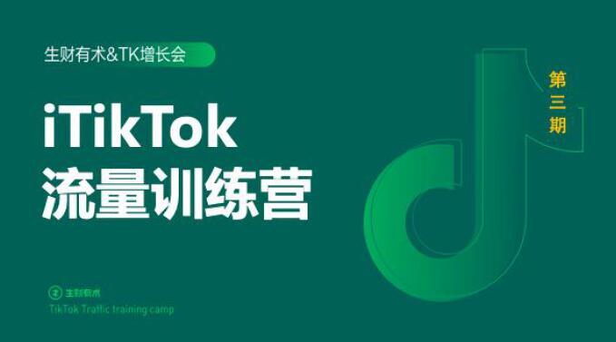 2020最新TikTok流量增长训练营（完结）附PPT-升阶有道