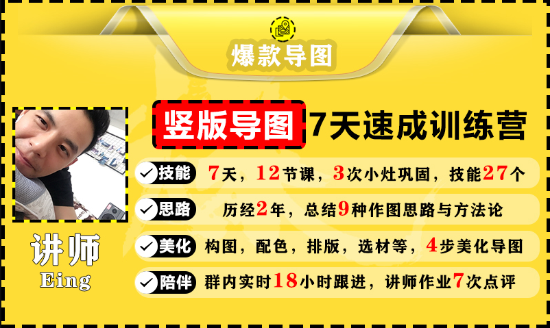 价值1388元【爆款导图】训练营 一张图吸粉800+，学完你也可以-升阶有道