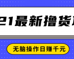 2021最新撸货项目，一部手机即可实现无脑操作轻松日赚千元-升阶有道