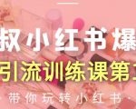 狼叔小红书爆款推广引流训练课第12期,手把手带你玩转小红书-升阶有道