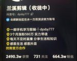 兰溪抖音混剪：一部手机学习剪辑，3个月涨粉580万-升阶有道