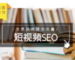 未来新趋势，布局短视频SEO，如何利用抖音SEO免费获得精准流量（3节课）-升阶有道