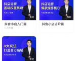 湛北·抖音小店入门进阶高阶合集，八大玩法打造百万店铺-升阶有道