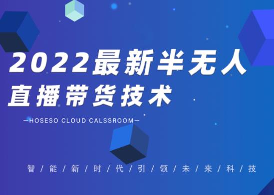 禾兴社·2022最新抖音半无人直播带货技术及卡直播广场玩法，价值699元-升阶有道