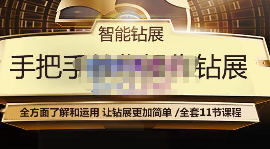 智能钻展手把手教你操作钻展，全方面了解和运用，让钻展更加简单-升阶有道