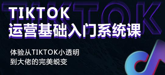 Tiktok实操进阶课程，体验从tiktok小透明到大佬的完美蜕变-升阶有道