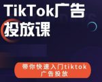 跨境B哥tiktok广告投放课，带你快速入门tiktok广告投放价值1680元-升阶有道