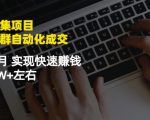 虚拟图集项目:矩阵站群自动化成交,3-5个月实现快速赚钱月入1W+左右-升阶有道