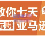 晟尧跨境·教你七天玩赚亚马逊，教你轻松玩赚亚马逊，适合小白学习-升阶有道