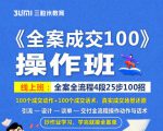 《全案成交100》全案全流程4段25步100招，操作班-升阶有道
