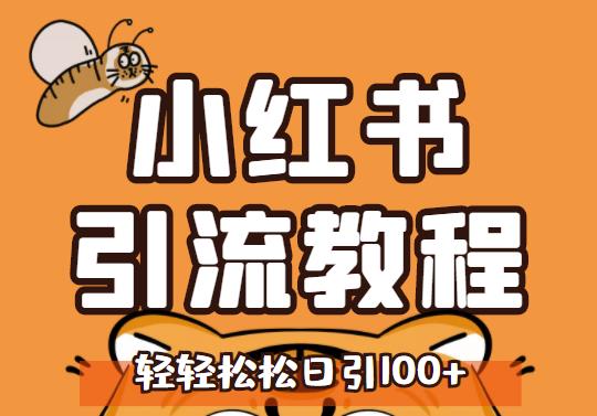 小红书运营引流全系列课程，每天引流100精准粉-升阶有道