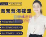 2022淘宝蓝海截流攻略，淘宝蓝海截流选品上货实操讲解-升阶有道