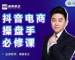 诸葛老王-抖音电商操盘手必修课:顶层设计,起号破局,爆款运营,数据分析-升阶有道