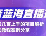 抖音最新蓝海直播玩法，3分钟赚30元，一天轻松1000+，只要你去直播就行【详细玩法教程】-升阶有道