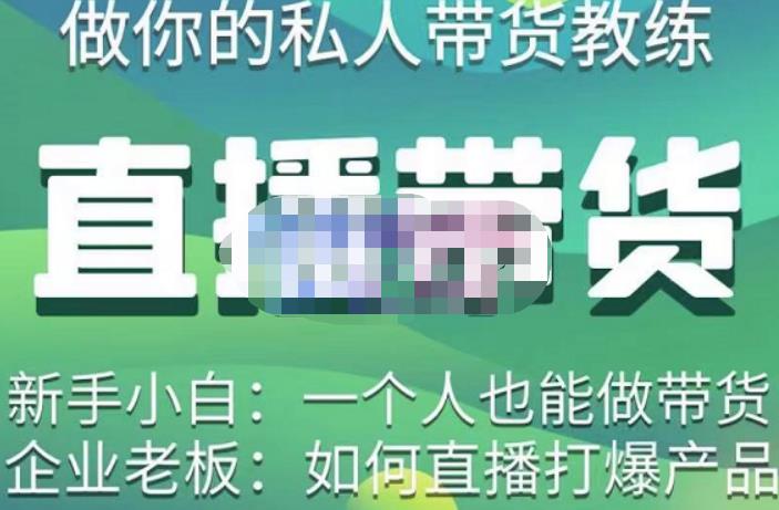 硬核传媒·直播带货（私人教练），实操实战教学，通俗易懂，学完后新手小白一个人也能做带货-升阶有道