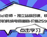 Daniel老师·独立站综合课，快速开启你的跨境电商道路-价值2599元-升阶有道