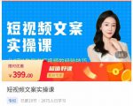 小秋·短视频文案实操课，​从0到1教你做短视频的经验技巧-升阶有道
