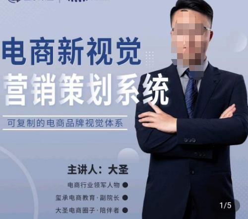 大圣·电商新视觉营销策划系统，可复制的电商品牌视觉识别系统-升阶有道