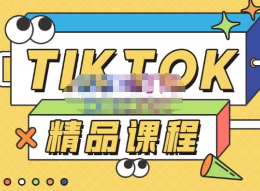 电商孵化中心·TikTok精品课程，教你玩转海外抖音，低成本创业，带您从0开始玩转TikTok-升阶有道