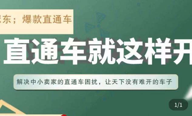 冠东·淘系直通车保姆级教程，全面讲解直通车就那么简单-升阶有道