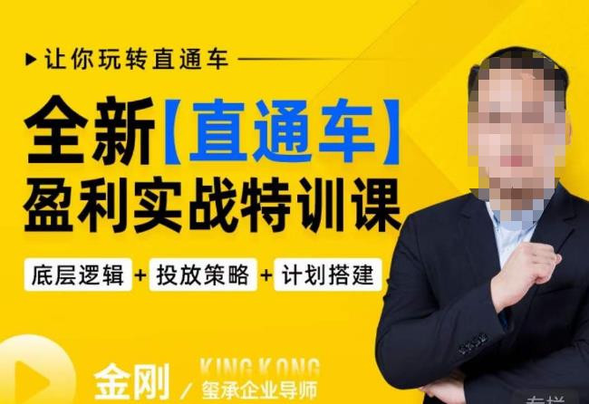 玺承·全新直通车盈利实战特训课，从​底层逻辑详细拆解，从底层，策略到搭建，让你玩转直通车-升阶有道