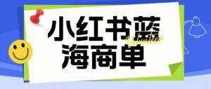价值2980的小红书商单项目暴力起号玩法，一单收益200-300（可批量放大）-升阶有道