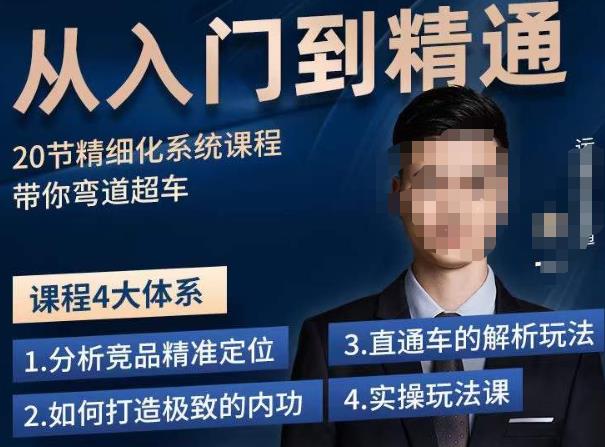 龙一·从入门到精通拼多多运营系列课，0-100的运营实操技巧，精细化系列课程带你弯道超车-升阶有道