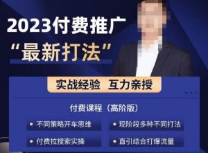 淘宝付费全系列金牌系列,2023付费起流量最新打法,涵盖面广-升阶有道