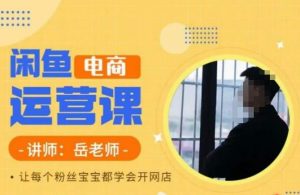 岳老师·闲鱼电商运营课,让每个粉丝宝宝都学会开网店-升阶有道
