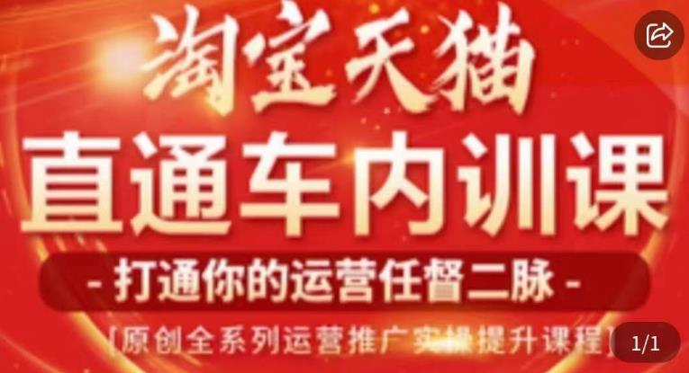 天问电商·2023淘宝天猫直通车内训课，零基础学起直通车运营实操课程-升阶有道