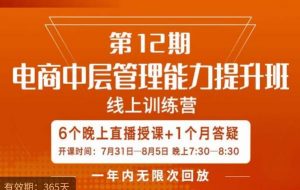 陈少珊·电商中层管理能力提升班,学习对象-电商公司各个岗位的主管,20人人以内的电商公司老板-升阶有道