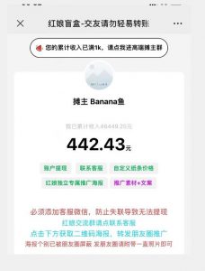 盲盒交友5.0，男粉变现实操项目，亲测变现效果极好【揭秘】-升阶有道