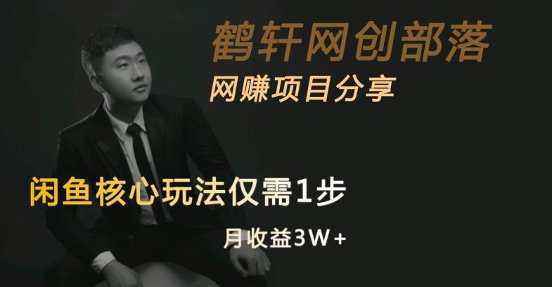 闲鱼核心玩法不卖货也能1年变现20W，玩法简单-升阶有道