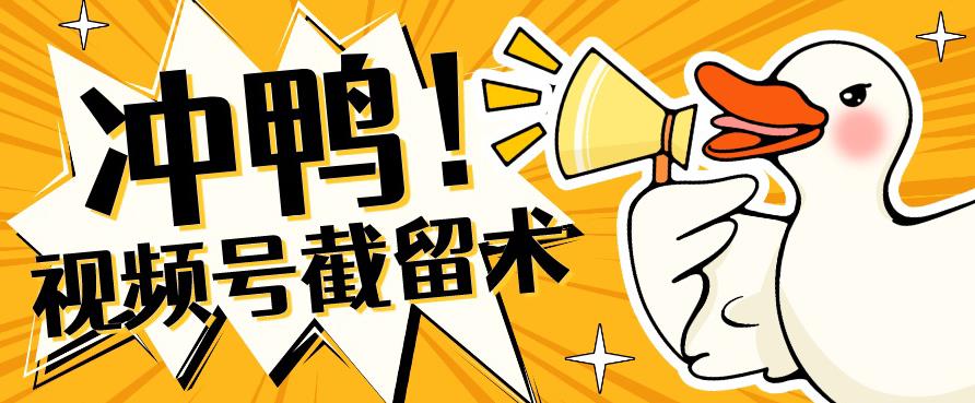 全球首发-视频号无限截留术-你不知道的流量沃土-升阶有道