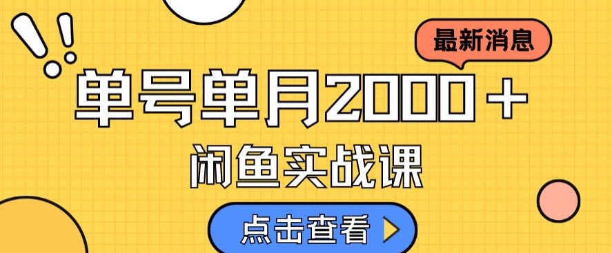 最新闲鱼日入500＋，虚拟资料变现喂饭级讲解-升阶有道