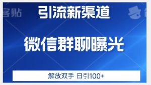 价值2980的全新微信引流技术,只有你想不到,没有做不到【揭秘】-升阶有道