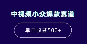 中视频小众爆款赛道，7天涨粉5万+，小白也能无脑操作，轻松月入上万【揭秘】-升阶有道