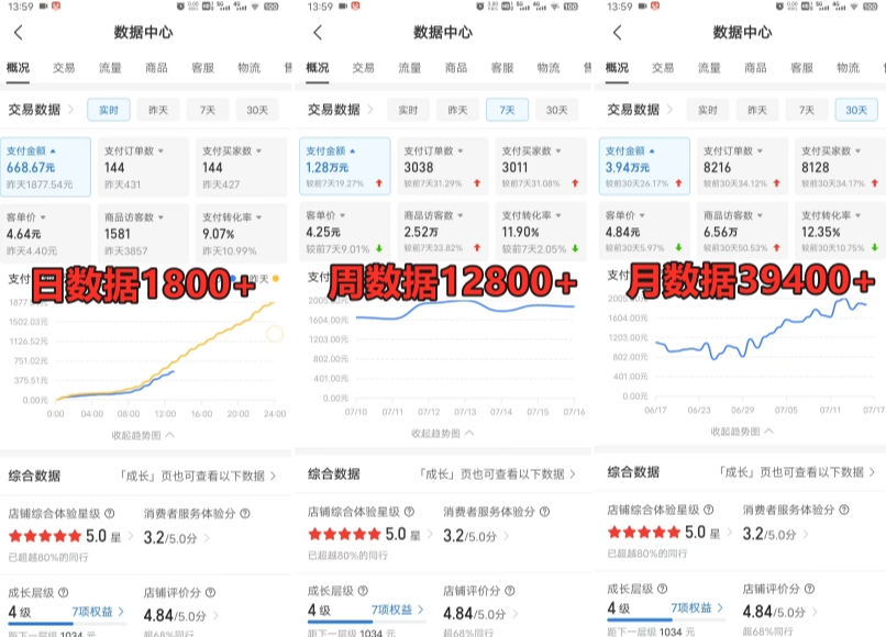 拼多多虚拟电商训练营月入30000+你也行，暴利稳定长久，副业首选-升阶有道