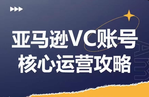 亚马逊VC账号核心玩法解析，实战经验拆解产品模块运营技巧，提升店铺GMV，有效提升运营利润-升阶有道