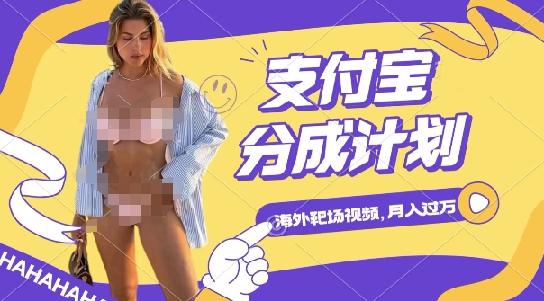 利用海外靶场射击视频，挣支付宝分成收益，轻松月入过W【揭秘】-升阶有道