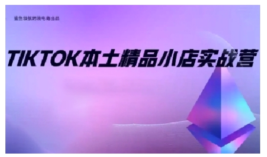 TikTok本土精品小店出海实战营，从入门到高阶，不止0-1!-升阶有道