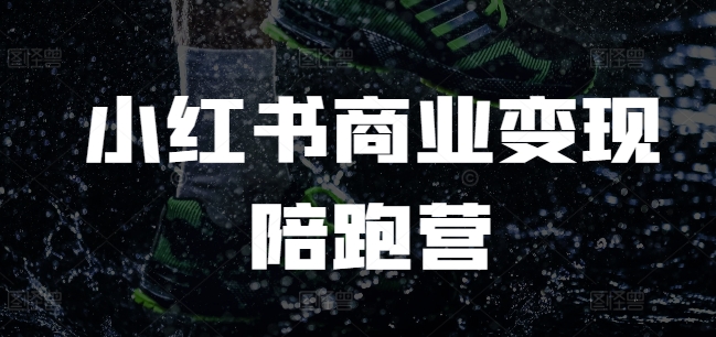 小红书商业变现陪跑营，小红书电商教程-升阶有道
