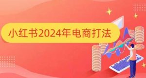 小红书2024年电商打法，手把手教你如何打爆小红书店铺-升阶有道