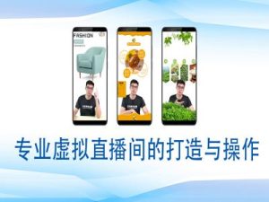 个人虚拟直播间的搭建与操作,专业虚拟直播间的打造与操作-升阶有道