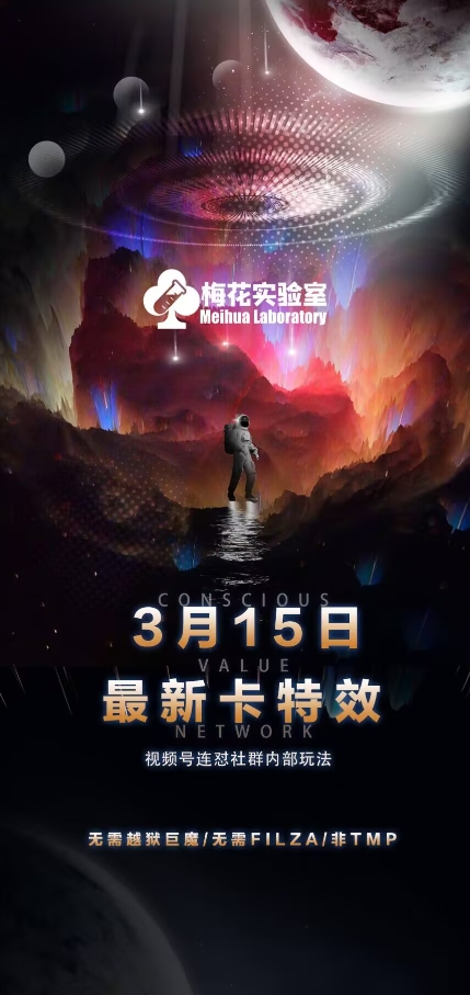 梅花实验室视频号连怼玩法-3月15日最新卡特效技术(无需越狱、巨魔、tmp)-升阶有道