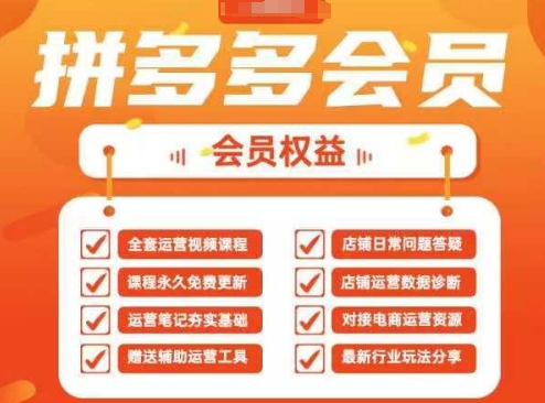 2025拼多多运营实战课，40节全流程教学，覆盖拼多多运营全链路-升阶有道